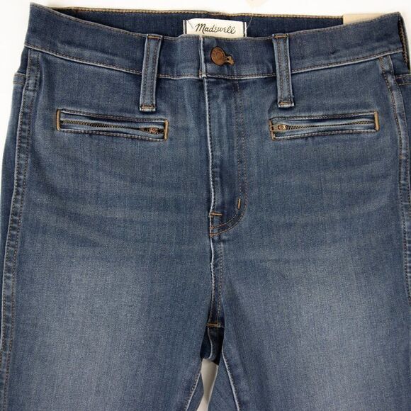NEW Madewell 10" High-Rise Roadtripper jegging in‎ Ellerby Wash, 26P - Picture 5 of 16